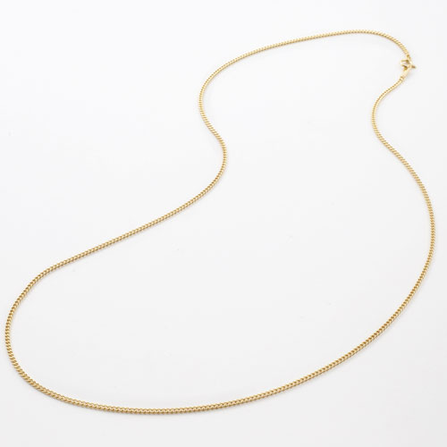 18金 ネックレス 2面カット キヘイ チェーン 60cm 7.5ｇ 喜平　1194-NG09