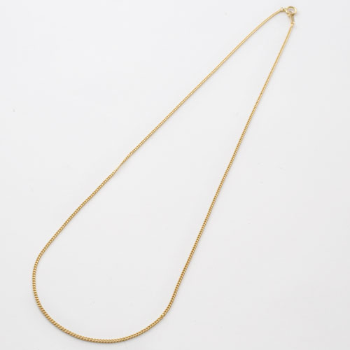 18金 ネックレス 2面カット キヘイ チェーン 45cm 3.4ｇ 喜平　1283-NG10