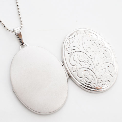 ドイツ MERZ社 シルバー シルバー925 ロケットペンダント 男女兼用　1313-LS10