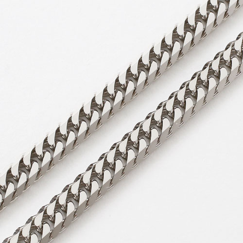 Pt850 プラチナ ネックレス 6面カット キヘイ チェーン 50cm 30ｇ 喜平　1369-FJ10