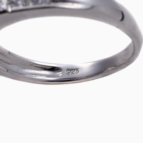 タイ製 プランダ社 シルバー925 キュービックジルコニア リング 1447-RS10