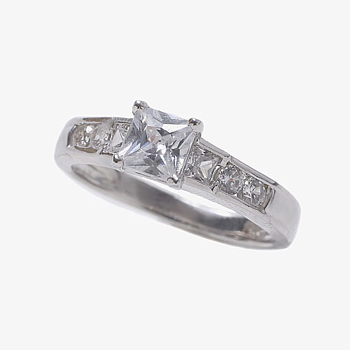 タイ製 プランダ社 シルバー925 キュービックジルコニア リング 1447-RS10