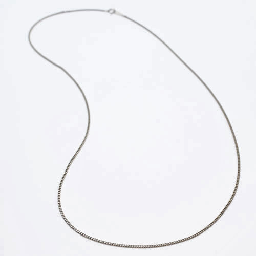 プラチナ850(Pt850)２面カットキヘイ ネックレス 喜平 チェーン 60cm 8.6g　1512-NP10