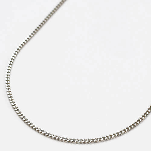 プラチナ850(Pt850)２面カットキヘイ ネックレス 喜平 チェーン 60cm 8.6g　1512-NP10