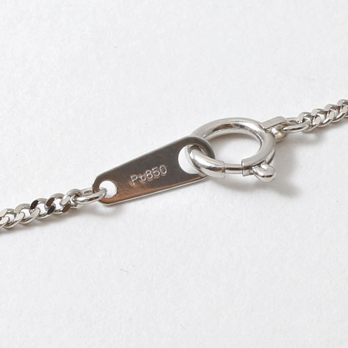 プラチナ850・キヘイネックレス 2面カット 喜平チェーン 50cm4.4g　1513-NP10