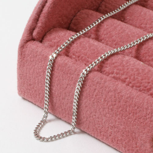 プラチナ850・キヘイネックレス 2面カット 喜平チェーン 50cm4.4g　1513-NP10