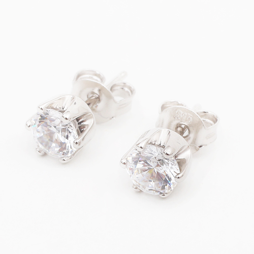 タイ製 プランダ　キュービックジルコニア ピアス　1524-PS10