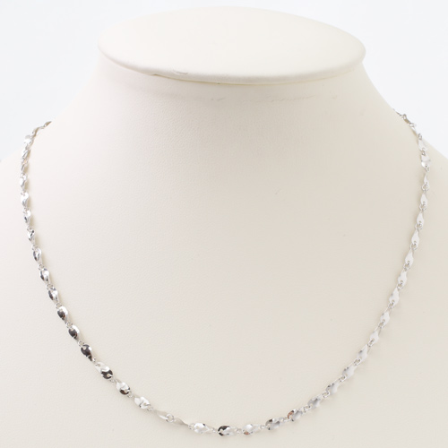 純プラチナ ネックレス プレシャスシャイン 45cm Pt999　1571-NP11