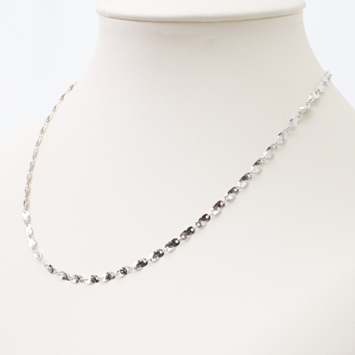 純プラチナ ネックレス プレシャスシャイン 45cm Pt999　1571-NP11