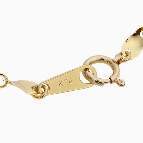 送料無料】日本製 純金/K24/24k/24金 3.1g ゴールド/ゴールド  