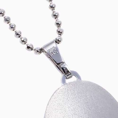 ドイツ製 MERZ オーバル ロケットペンダント 花柄 1590-LS11