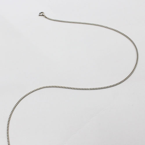 【造幣局検定マーク入り】プラチナ(Pt850)キヘイ チェーン 50cm 5g 2面カット 喜平　1648-NP11