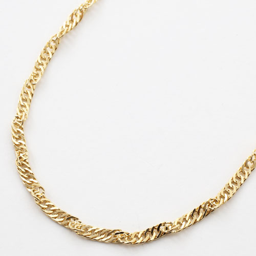 送料無料】【日本製】【男女兼用】18金/K18 イエローゴールド  