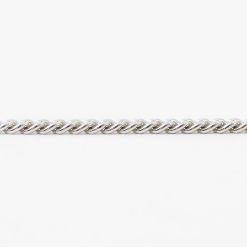 Pt850 キヘイ ネックレス 50cm10g 2面カット　1659-NP11