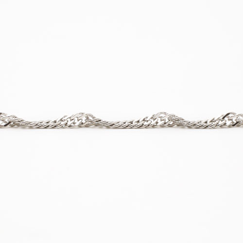 純pt 純プラチナ pt999 ネックレス スクリュー 50cm 11g 1663-NP11