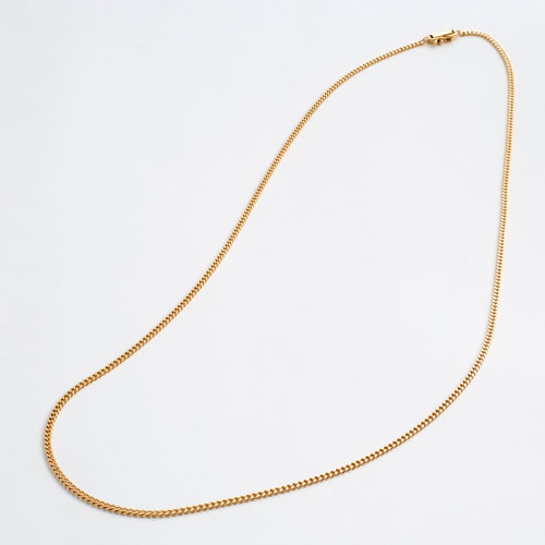 18金 造幣局検定入 キヘイ ネックレス 上下2面カット 喜平 チェーン 60cm 10.3g K18 　1705-NG11