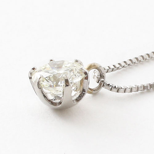 プラチナ ダイヤモンド0.3ct ペンダント SIクラス 鑑別書付