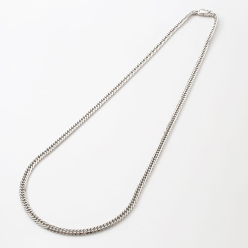 Pt850 プラチナ ネックレス 6面カット キヘイ チェーン 60cm 50.3ｇ 喜平　1775-NP11