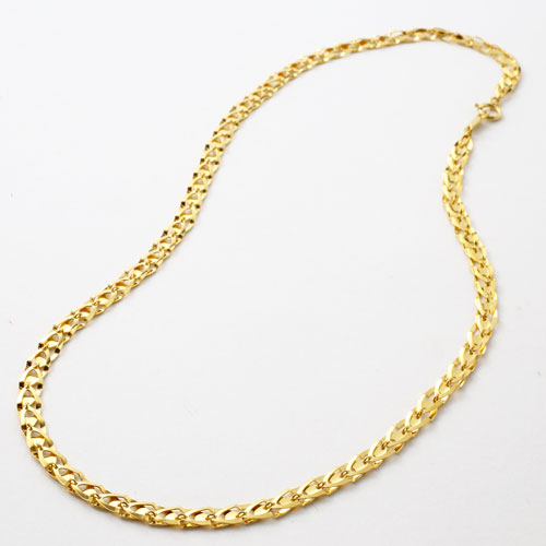 純金 ネックレス ステアーズ 42cm K24 刻印　1782-NG11
