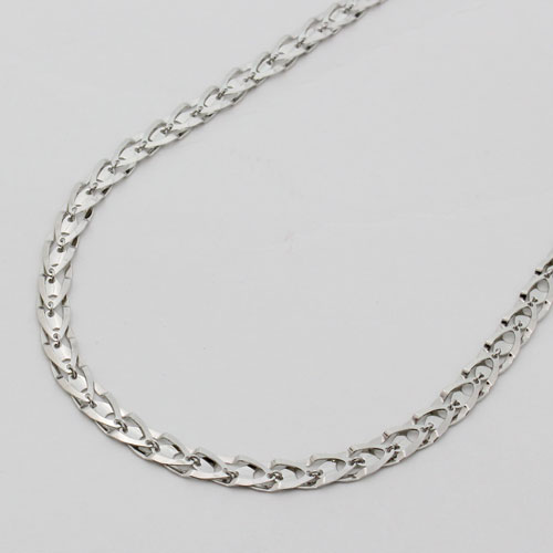 【送料無料】【日本製】純プラチナ(Pt999)ネックレス ステアーズ 42cm/Pt999 プラチナ 最高品質ジュエリー　1783-NP11