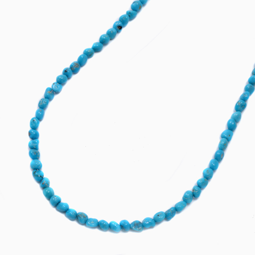 クリックポスト便対応】日本製 トルコ石 天然 ネックレス/Necklace