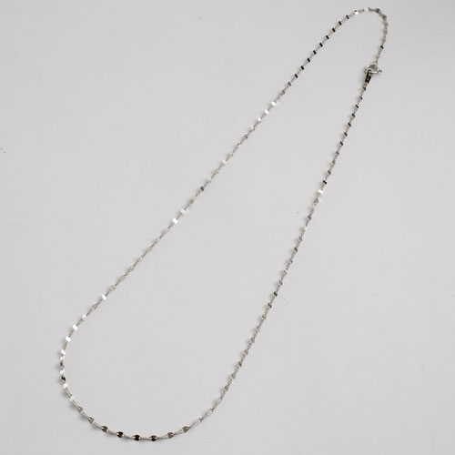 純プラチナ ネックレス ペダル チェーン 50cm 2.3g 純Pt 刻印　2009-NP12