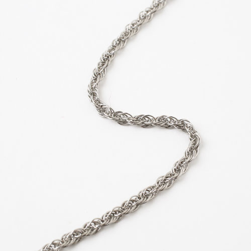 プラチナ850 フリーサイズ チェーン ネックレス クワトロ 50cm 6g　2011-NP12