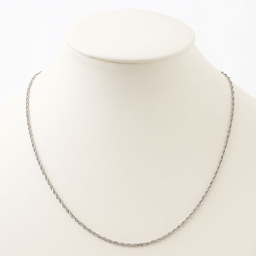 プラチナ850 フリーサイズ チェーン ネックレス クワトロ 50cm 6g　2011-NP12