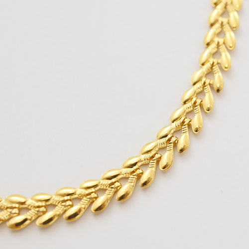 純金 ネックレス エターナルハート デザイン K24 45cm　2020-NP13