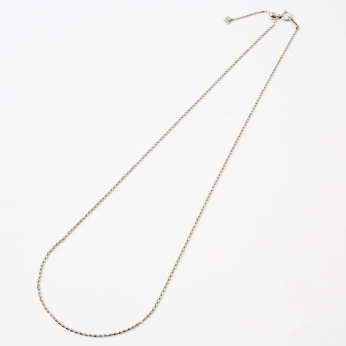 プラチナ850 フリーサイズ カットボールチェーン  50cm ラグビー　2031-NP13