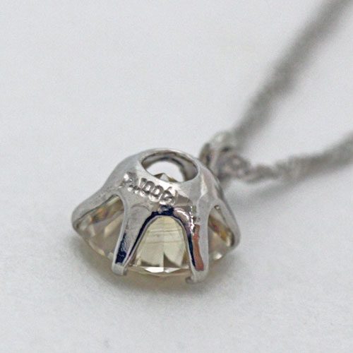 送料無料】【日本製】純プラチナ(純Pt)台 ダイヤモンド/ダイヤ0.4ct 