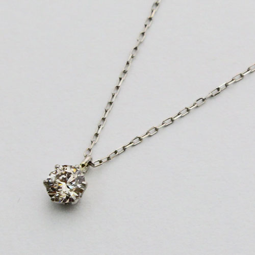 送料無料】【日本製】プラチナ ダイヤモンド/ダイヤ 0.15ct ペンダント 