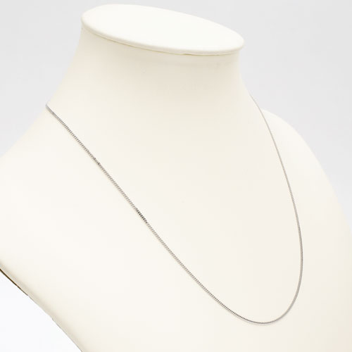 プラチナ850・キヘイネックレス 2面カット 喜平チェーン 50cm3.5g　2076-NP13