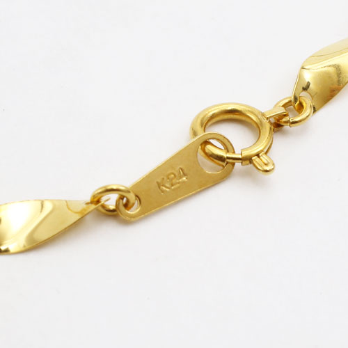 純金 ネックレス グラデーション ロングサイズ 豪華 ウィンザー 12.3g 60cm 2097-NG13