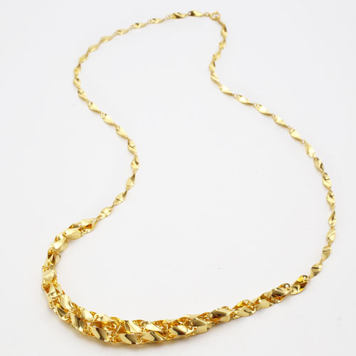 純金 ネックレス グラデーション ロングサイズ 豪華 ウィンザー 12.3g 60cm 2097-NG13