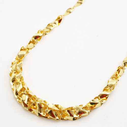 純金 ネックレス グラデーション ロングサイズ 豪華 ウィンザー 12.3g 60cm 2097-NG13