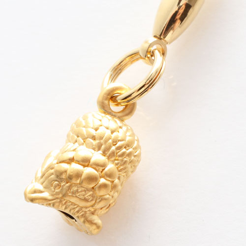 最強金運☆フクロウ様オルゴナイトのストラップ②（願い叶えるオイル