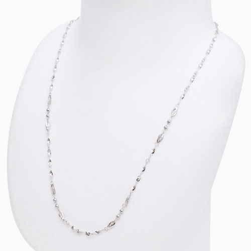 送料無料】【日本製】純プラチナ/Pt999/純Pt ネックレス ひねり/ボール