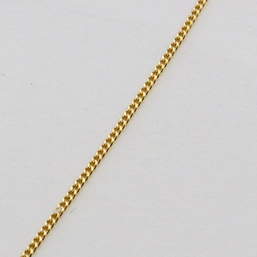 10金 キヘイ ネックレス K10YG 40cm0.6g グルメッタチェーン　2159-NG14