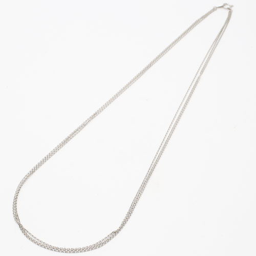 純pt 純プラチナ pt999 ネックレス 小豆チェーン 45cm 5.8g 2166-NP14