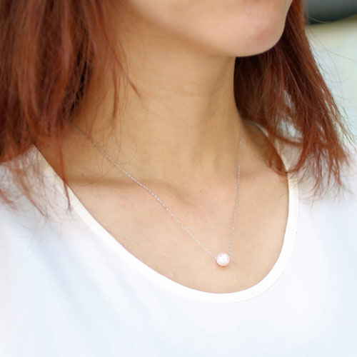 送料無料】【日本製】プラチナ/Pt850 あこや真珠/パール 8mm珠