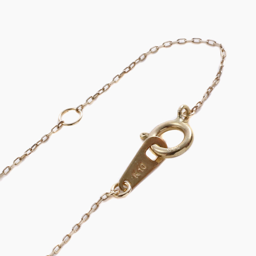 10金 K10 涙のしずく ティアドロップ ペンダント ダイヤモンド 0.04ct 2207-PG14