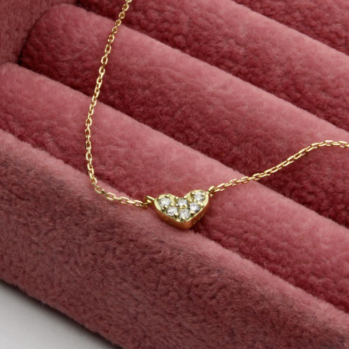 送料無料】【日本製】18金/イエローゴールド/K18YG ダイヤモンド  