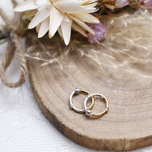 送料無料】【日本製】18金/K18/ダイヤモンド ピアリング/イヤリング  