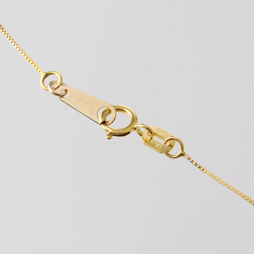 【送料無料】【イタリア製】18金/Ｋ18 ペンダント 十字架 クロス  10金/Ｋ10 ベネチアンチェーン付 イエローゴールド　2302-PG15