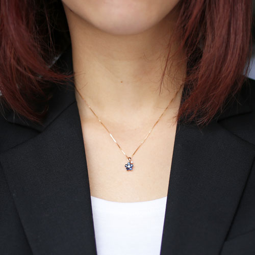 送料無料】【日本製】18金/K18PG/ピンクゴールド 天然石/誕生石  