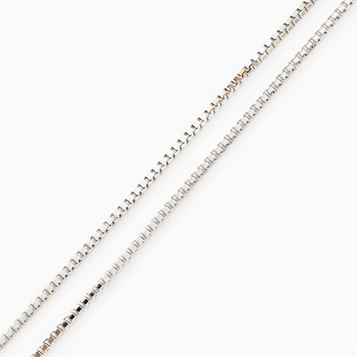 pt850 ベネチアン チェーン ネックレス 42cm VENECHIAN　2430-NP15