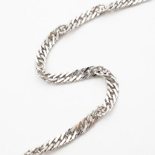 純pt 純プラチナ pt999 ネックレス スクリュー 45cm 13.3g 2457-NP16
