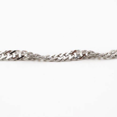 純pt 純プラチナ pt999 ネックレス スクリュー 45cm 13.3g 2457-NP16