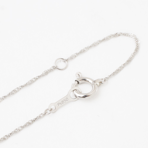 プラチナ/Pt900 ペンダント オープン ハート スモール 日本製　2461-PP16